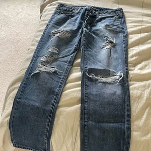 Boyfriend crop jeans